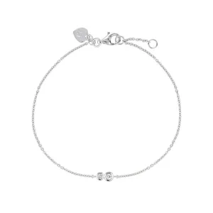 Duo Bracelet | White Topaz