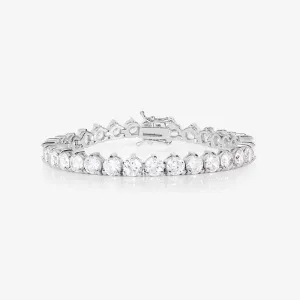 Eternal Sparkle Silver Tennis Bracelet