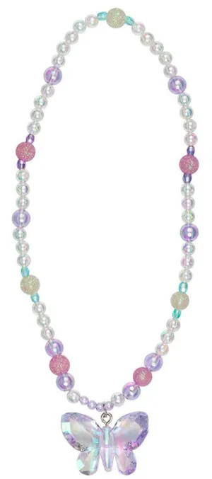 Fancy Flutter Necklace - Lavender