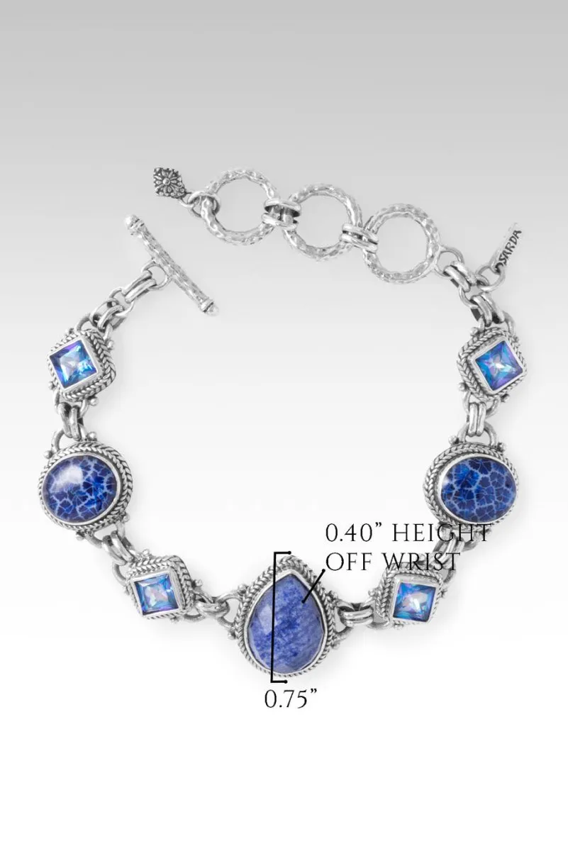 Finally Home Bracelet™ in Dumortierite