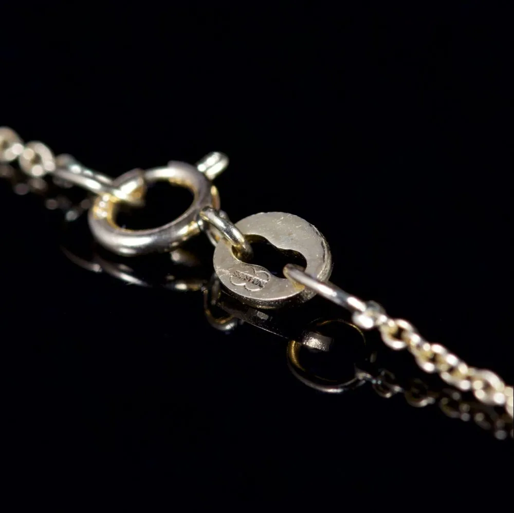 Garnet Cascading Necklace 18Ct Gold Necklace