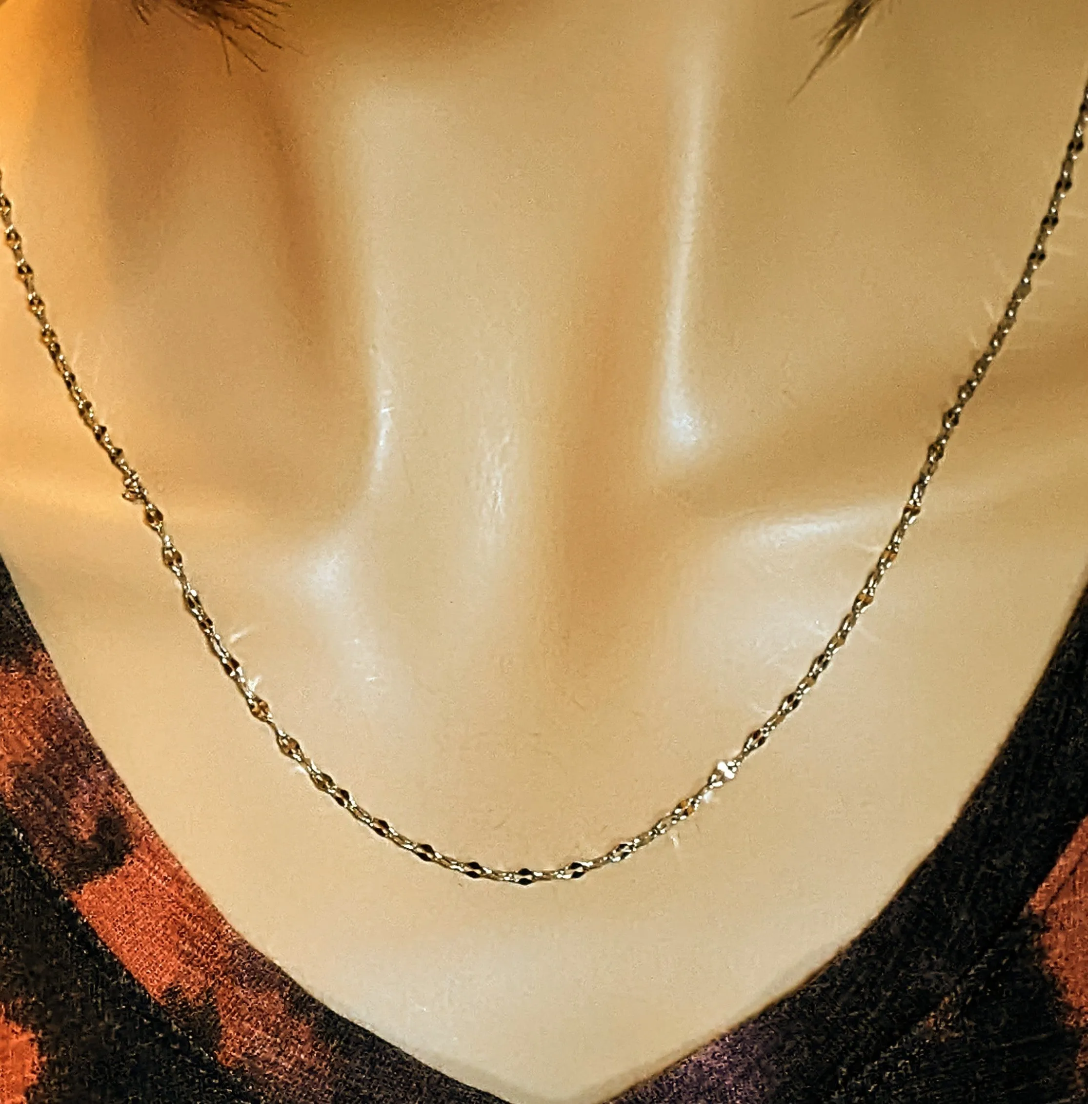 Garnet Gemstone Capricorn Bottle Necklace, 20 or 24 inch, Silver/Gold