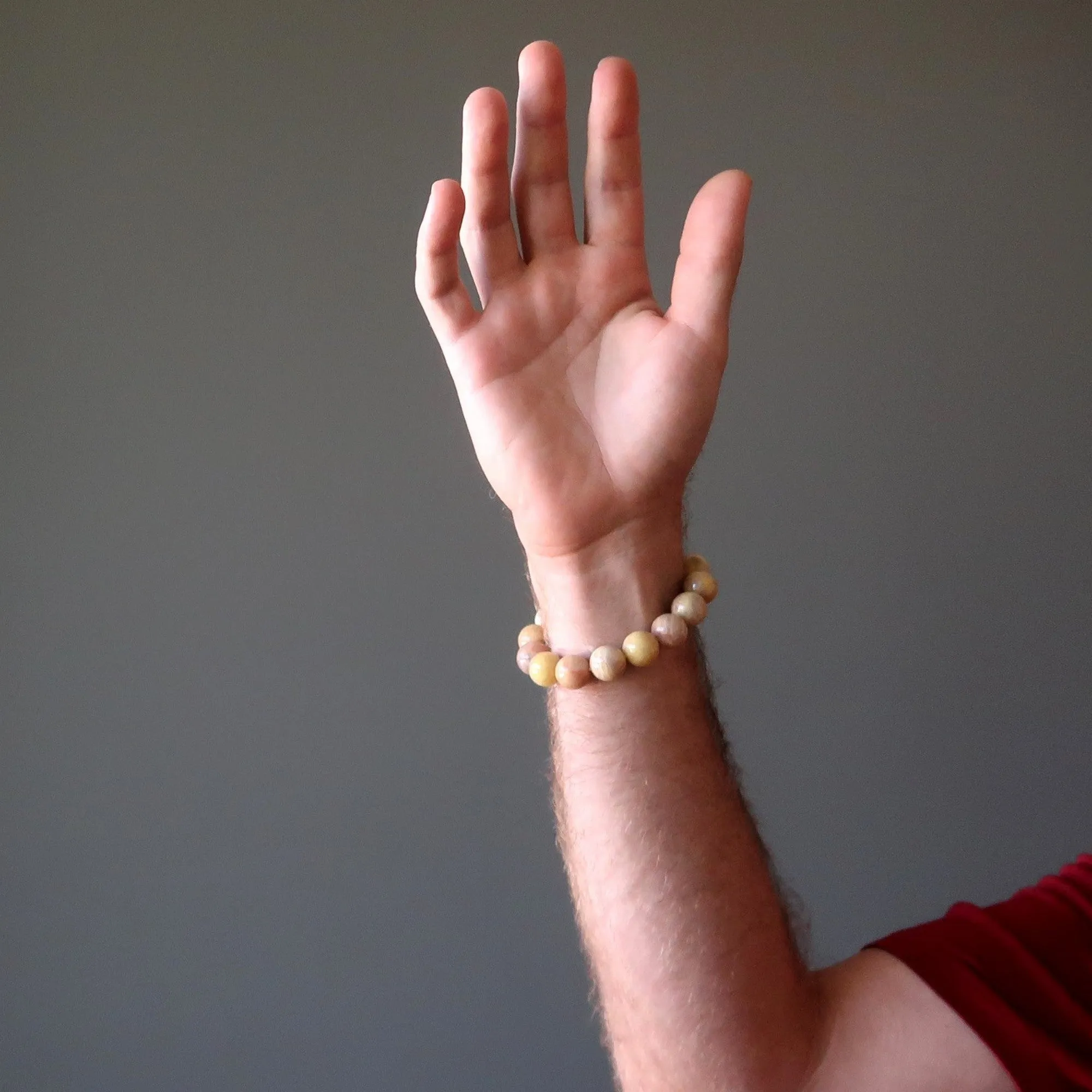 Golden Moonstone Bracelet Peach Reach