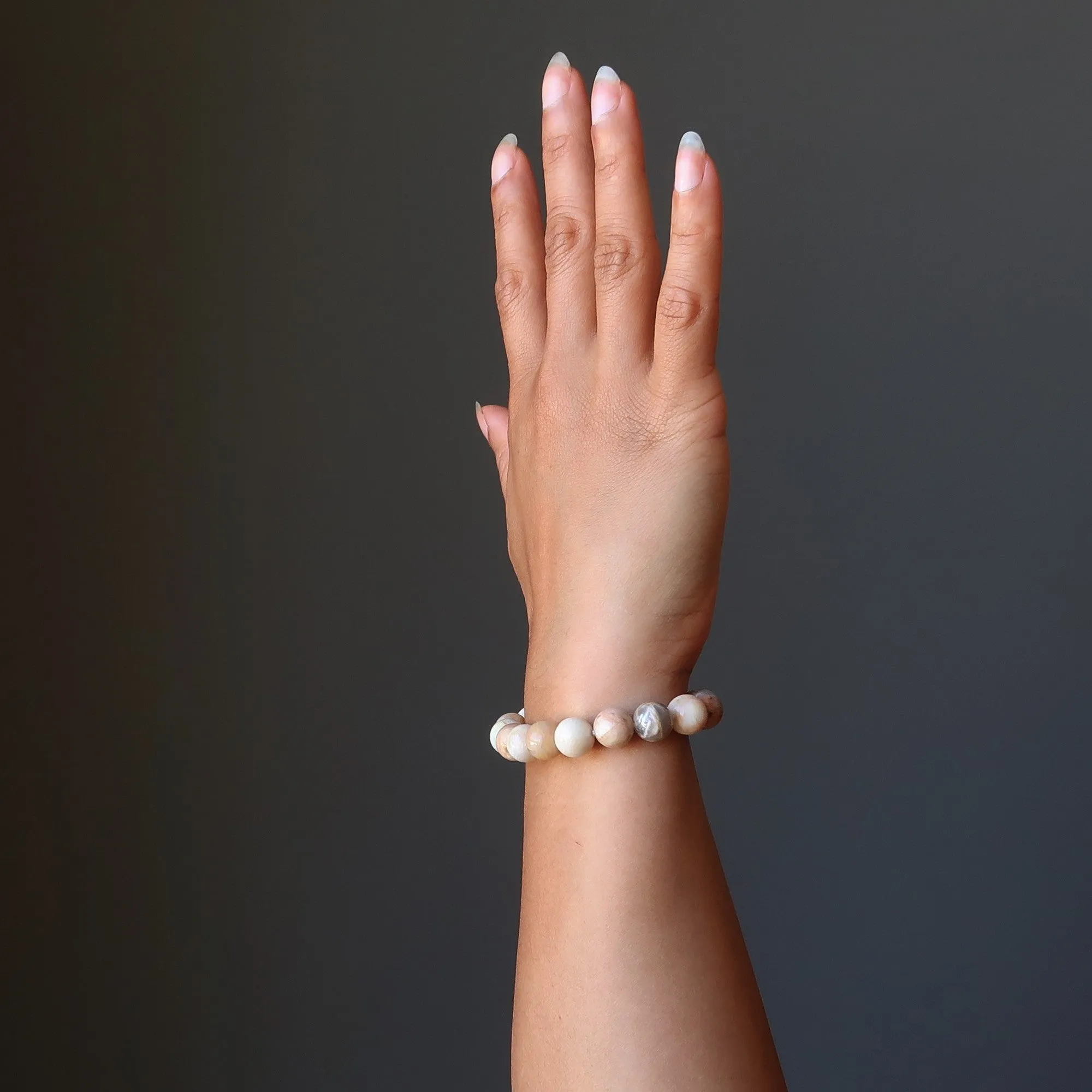 Golden Moonstone Bracelet Peach Reach