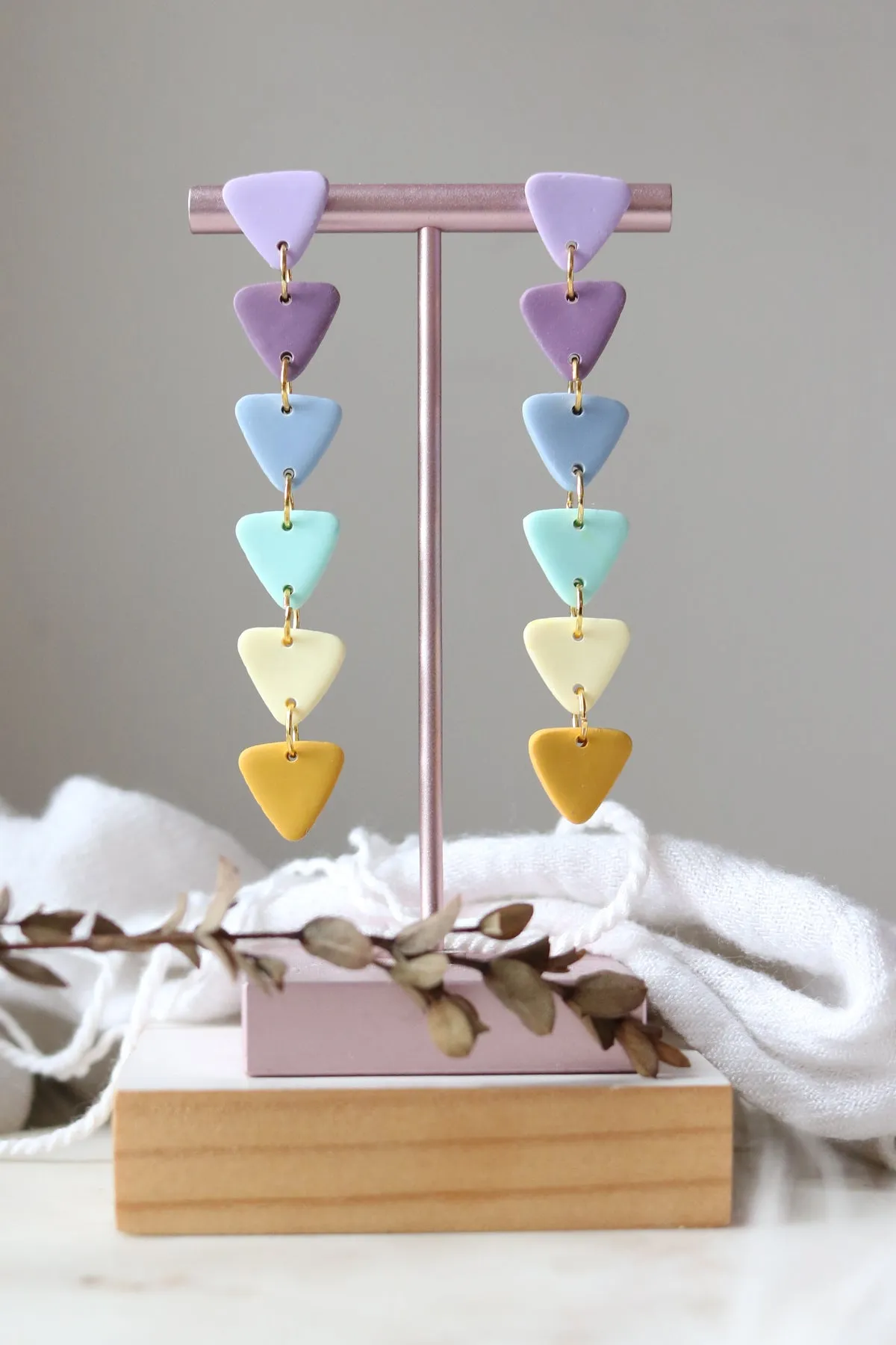 Good Vibrations Polymer Clay Earrings