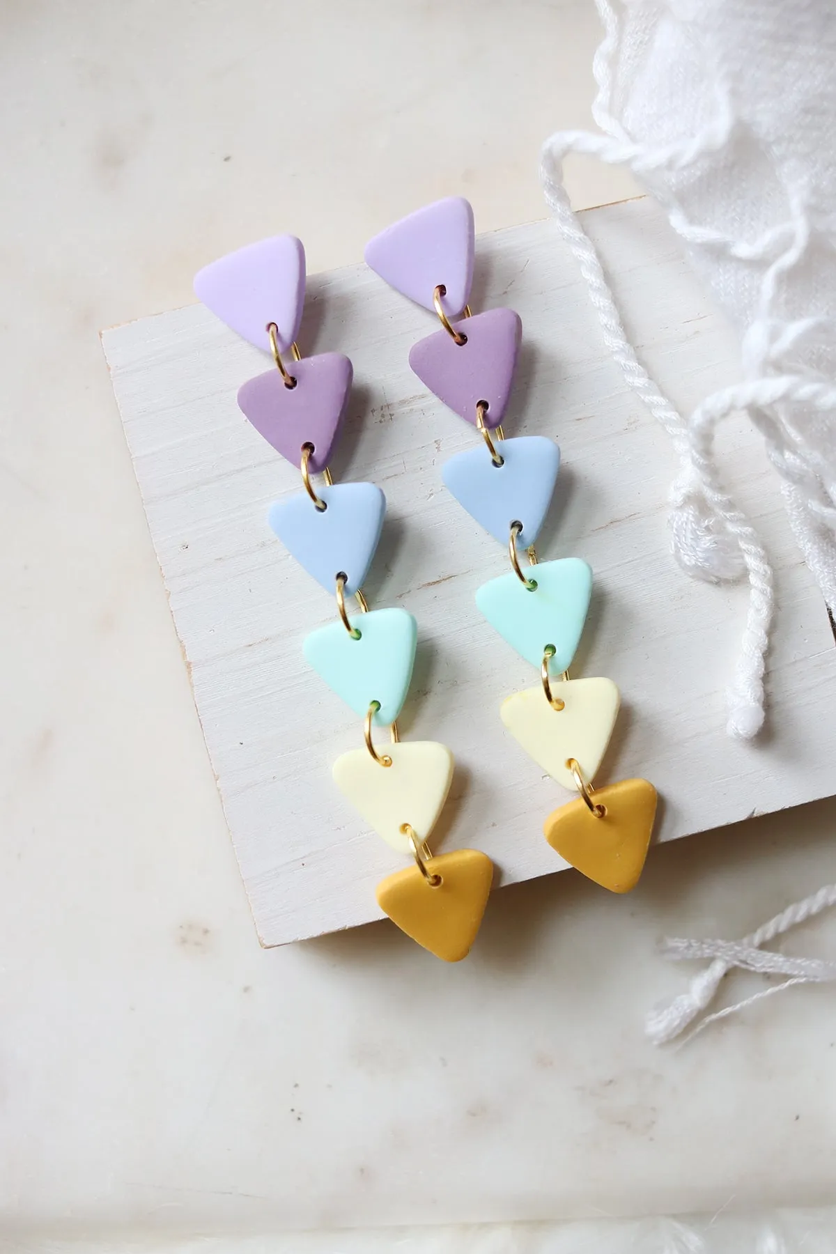 Good Vibrations Polymer Clay Earrings