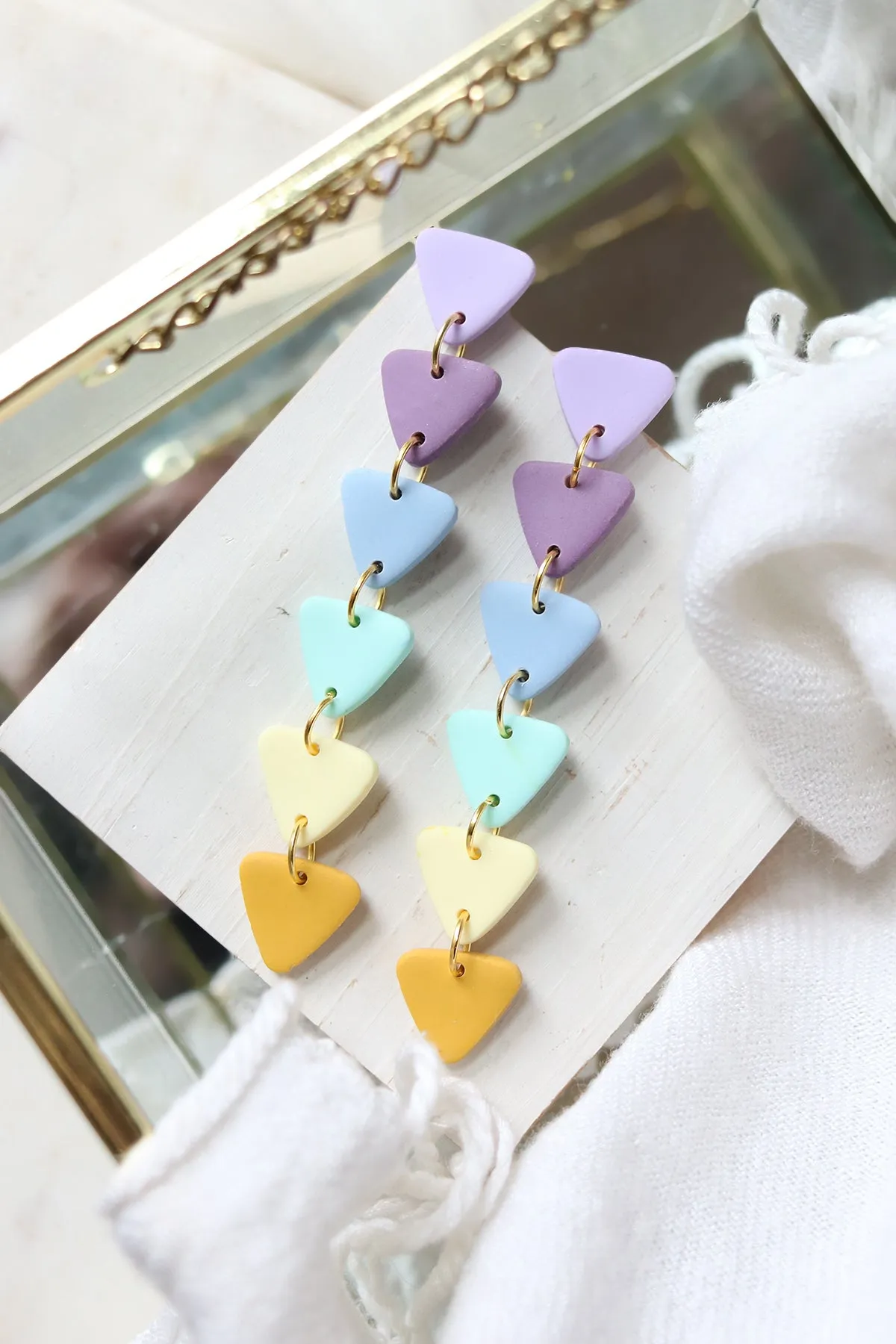 Good Vibrations Polymer Clay Earrings