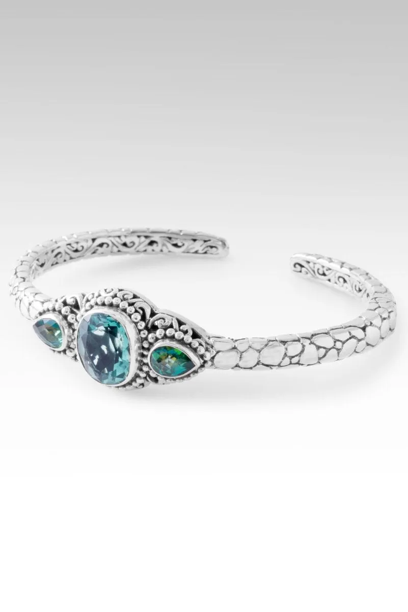 Graceful Presence Cuff™ in Teal Fluorite