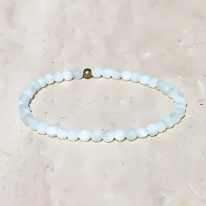 Green Moonstone Delicate Bracelet