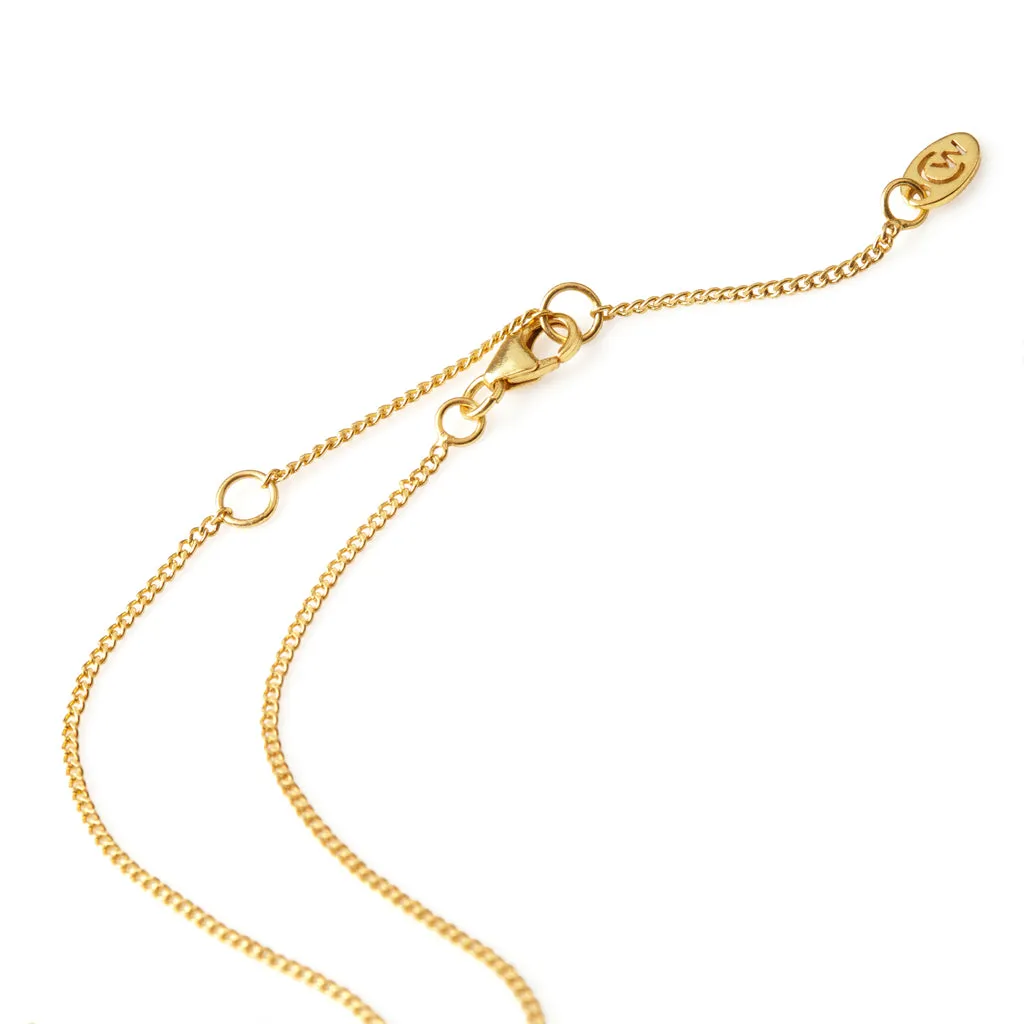 Halo Radiance Necklace - Gold Small