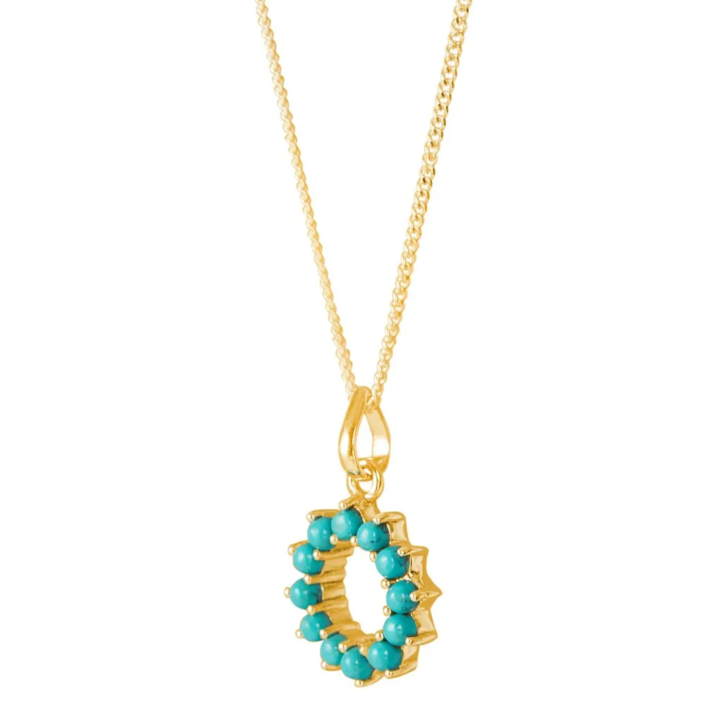 Halo Radiance Necklace - Gold Small