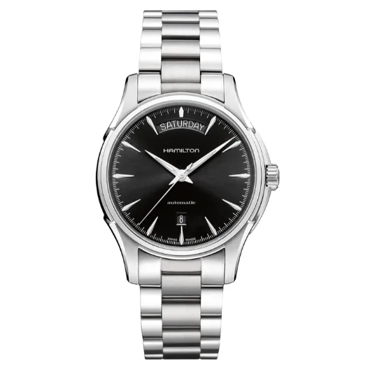 Hamilton Jazzmaster Day Date Auto Stainless Steel Black Dial 40mm