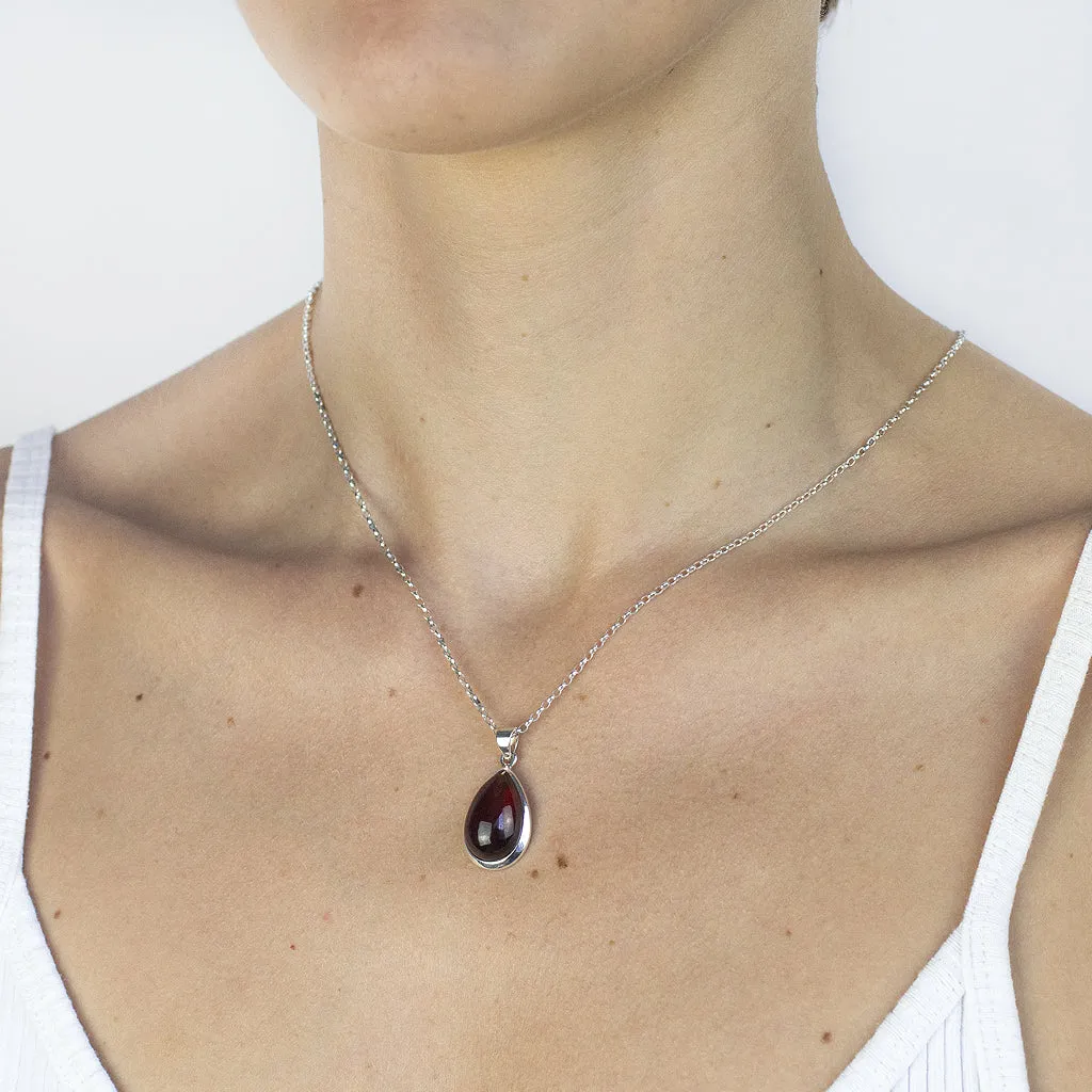 Hessonite Garnet Necklace