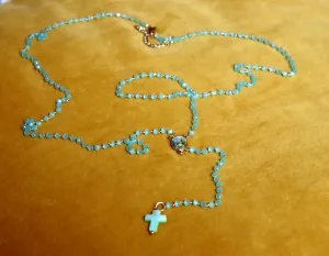 HYPNOCHIC | Rosary Necklace | Turquoise