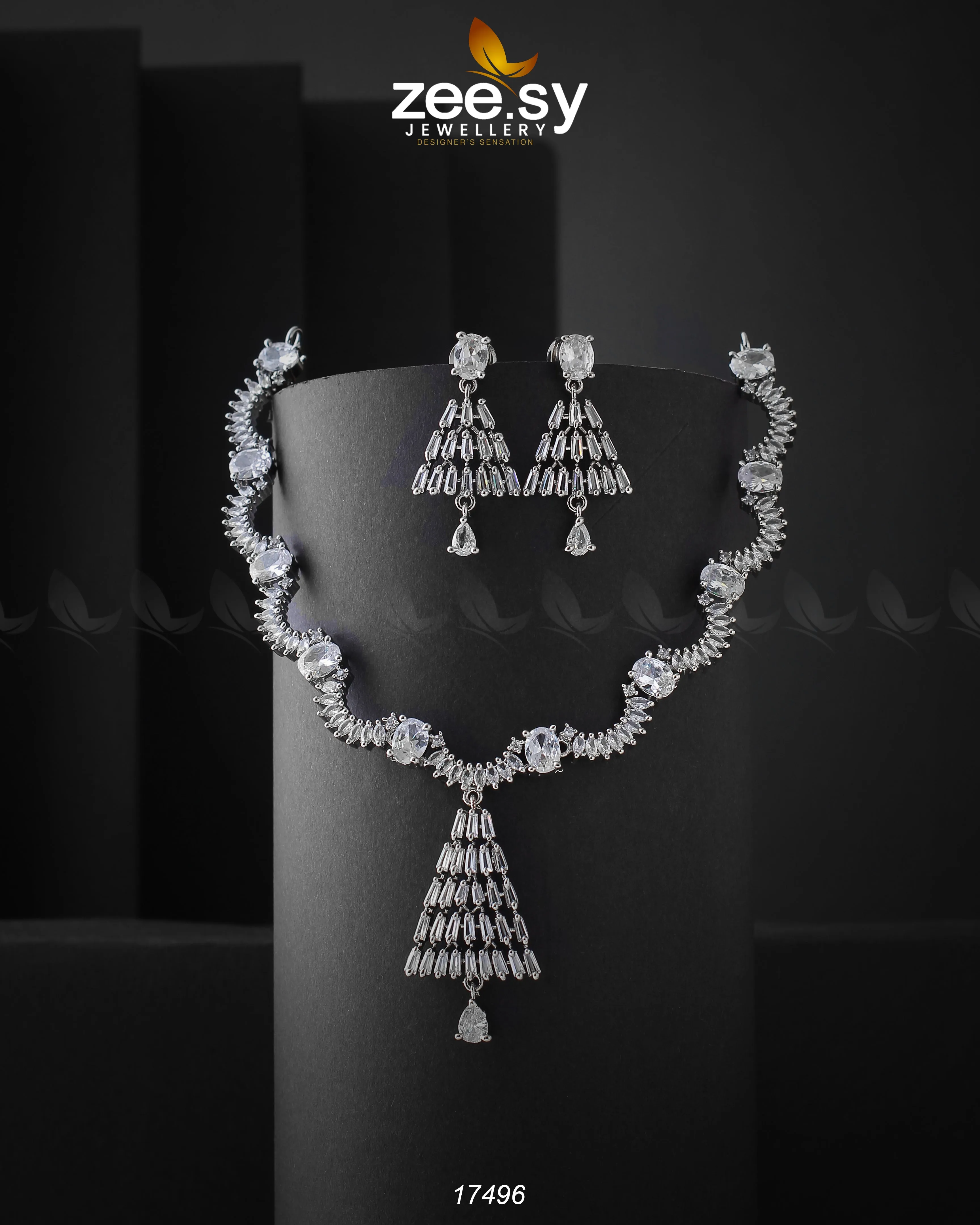 Italian Zircon Necklace