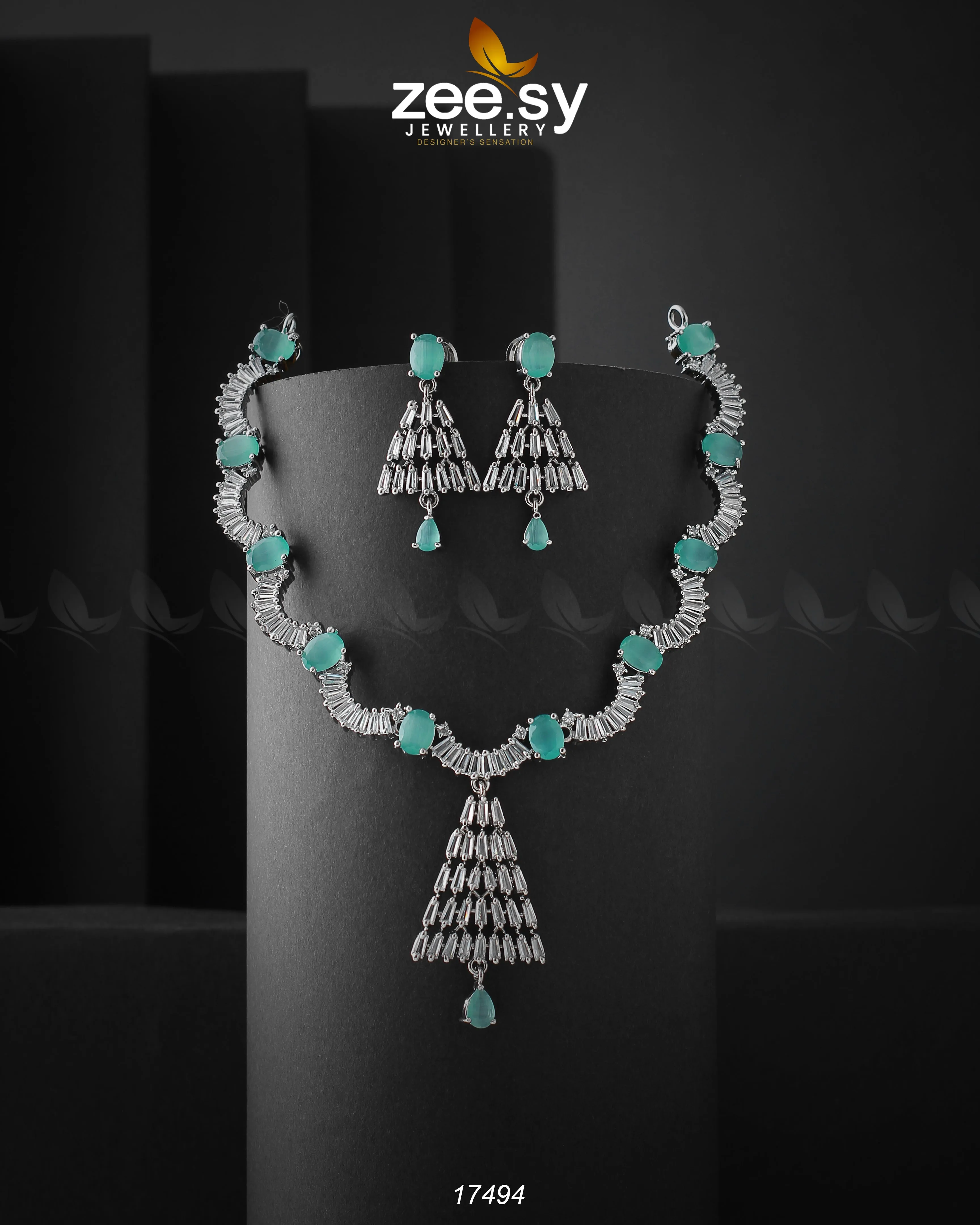 Italian Zircon Necklace