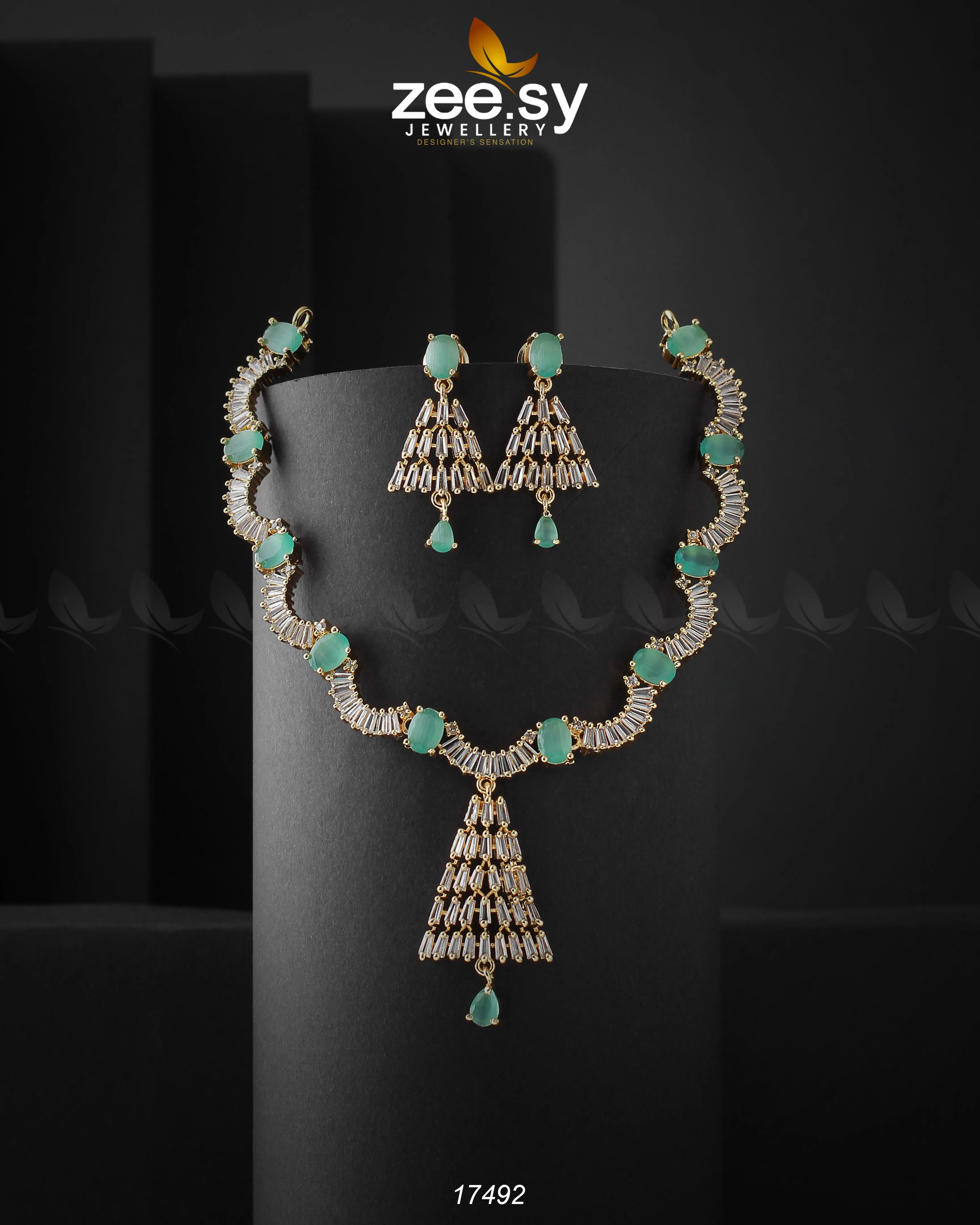 Italian Zircon Necklace