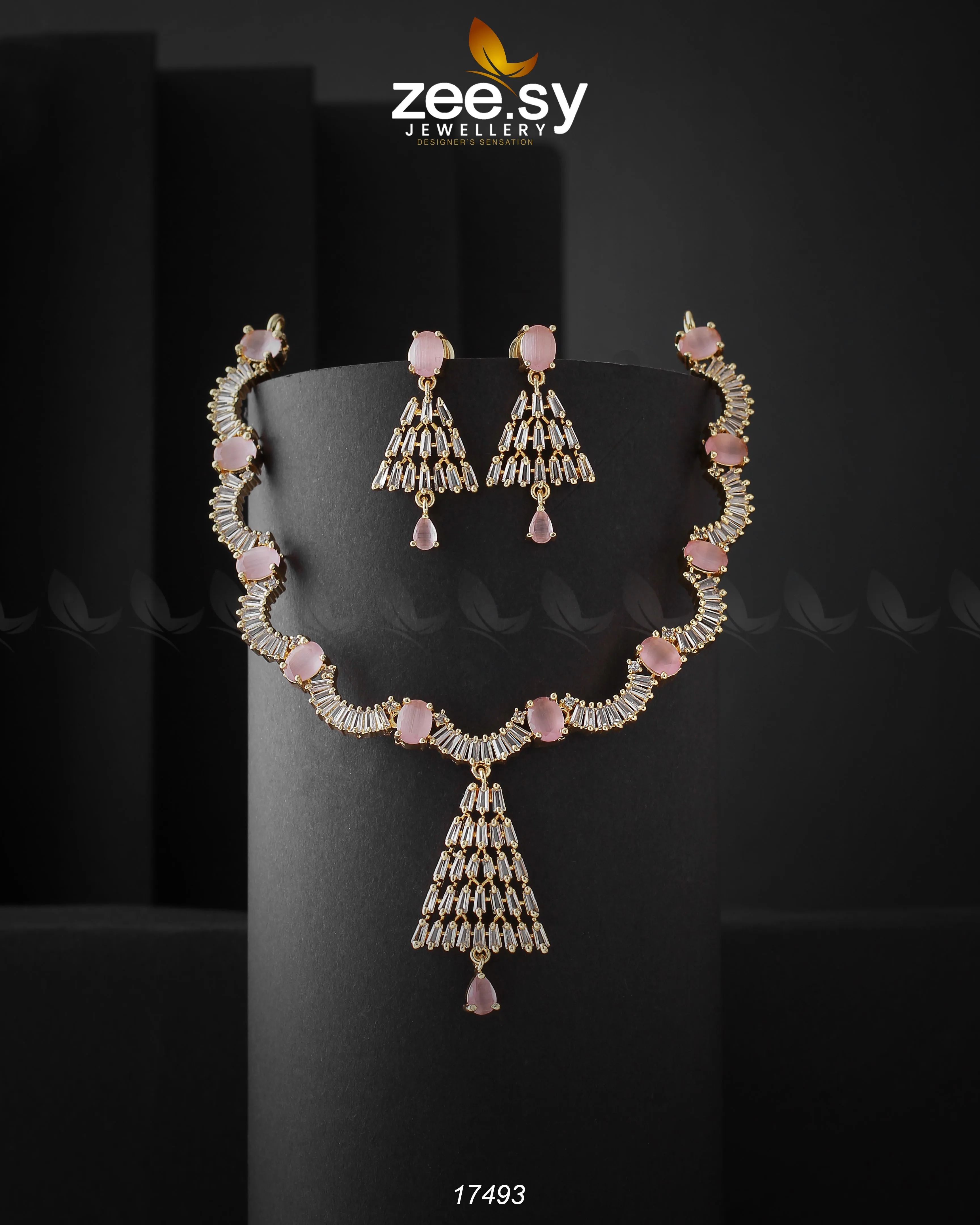 Italian Zircon Necklace
