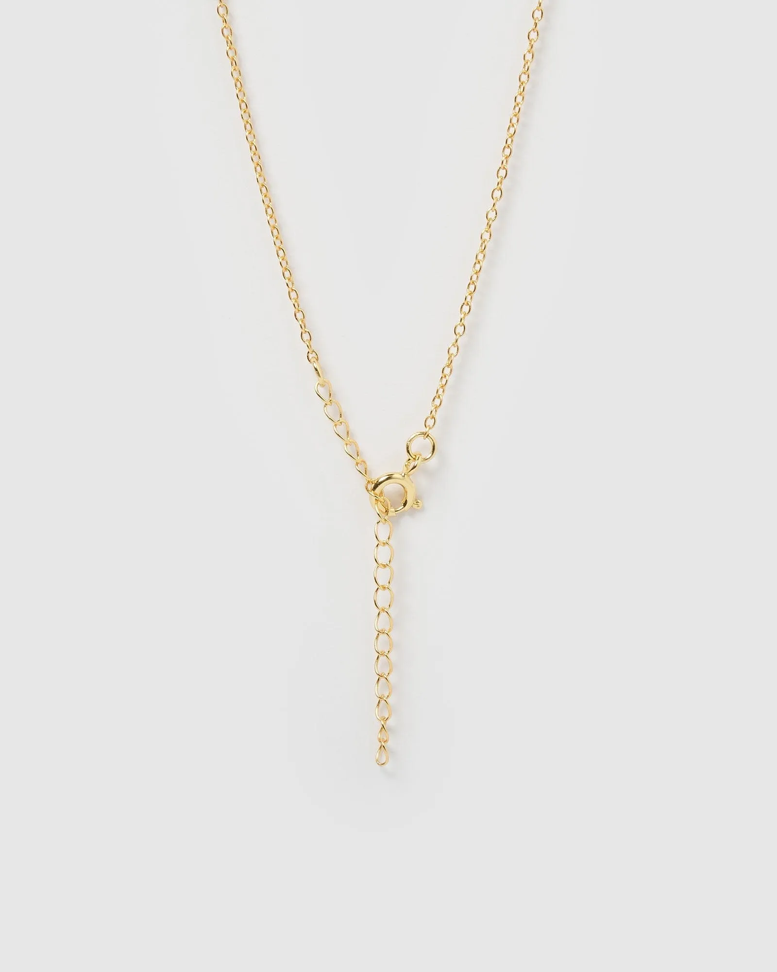 Izoa July Beaded Birthstone Necklace