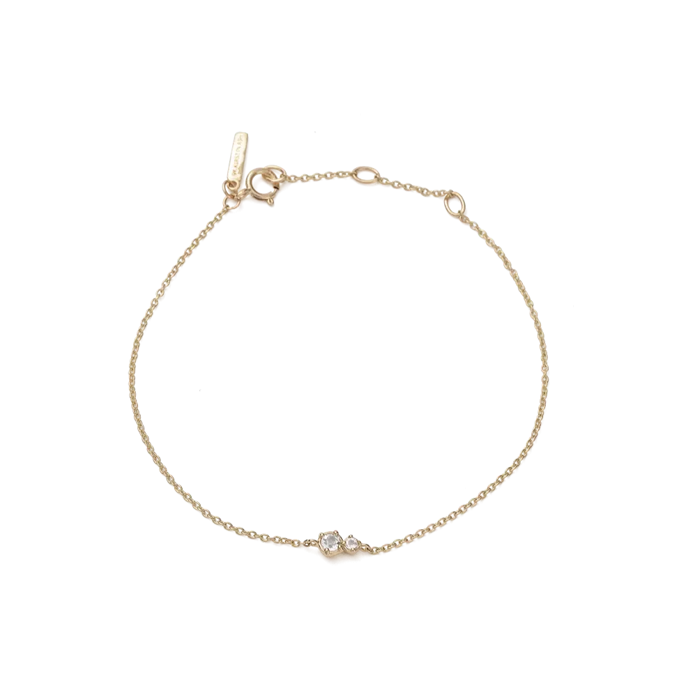 Kirstin Ash 9k Gold Paloma Topaz Bracelet