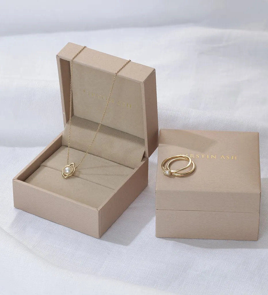 Kirstin Ash 9k Gold Sea Mist Necklace