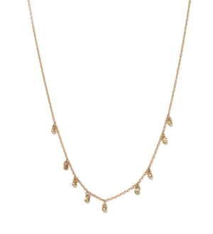 Kirstin Ash 9k Gold Sea Mist Necklace