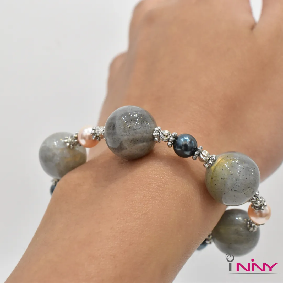 Labradorite Galaxy Bracelet
