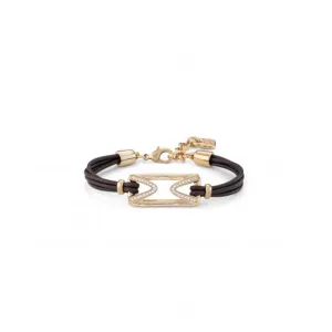 Ladies Brave Gold Medium The One Topaz Bracelet PUL2393BLNORO0M