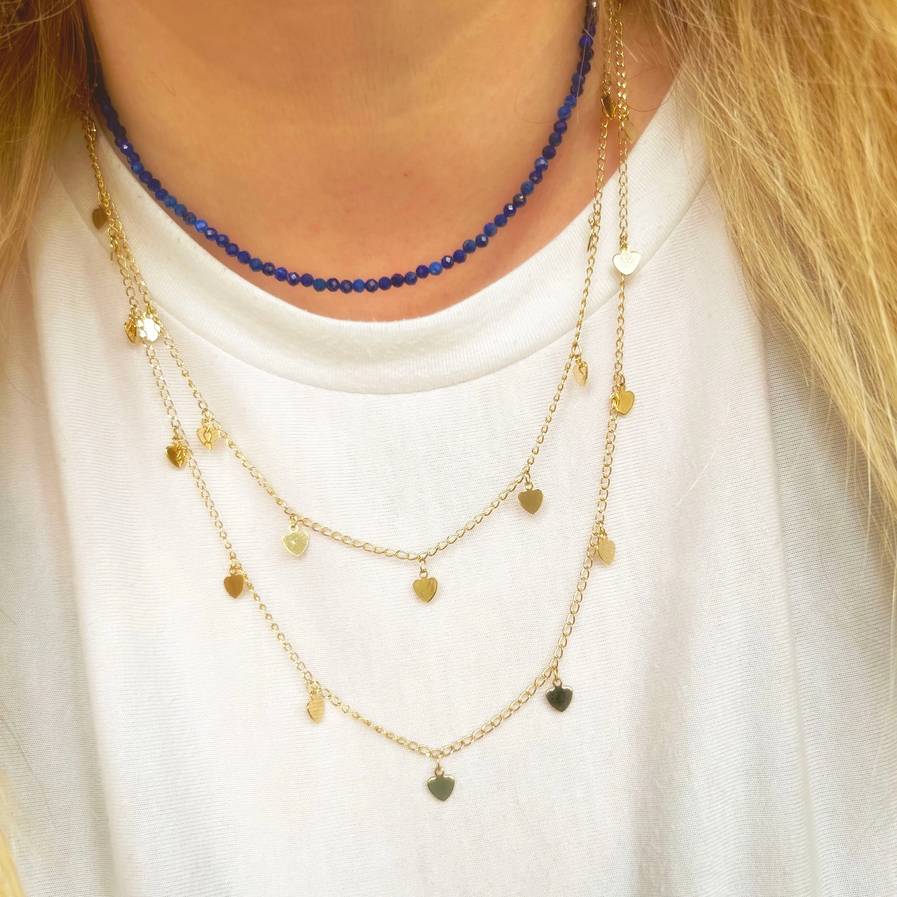 Lapis Lazuli - Gemstone Accent Necklace