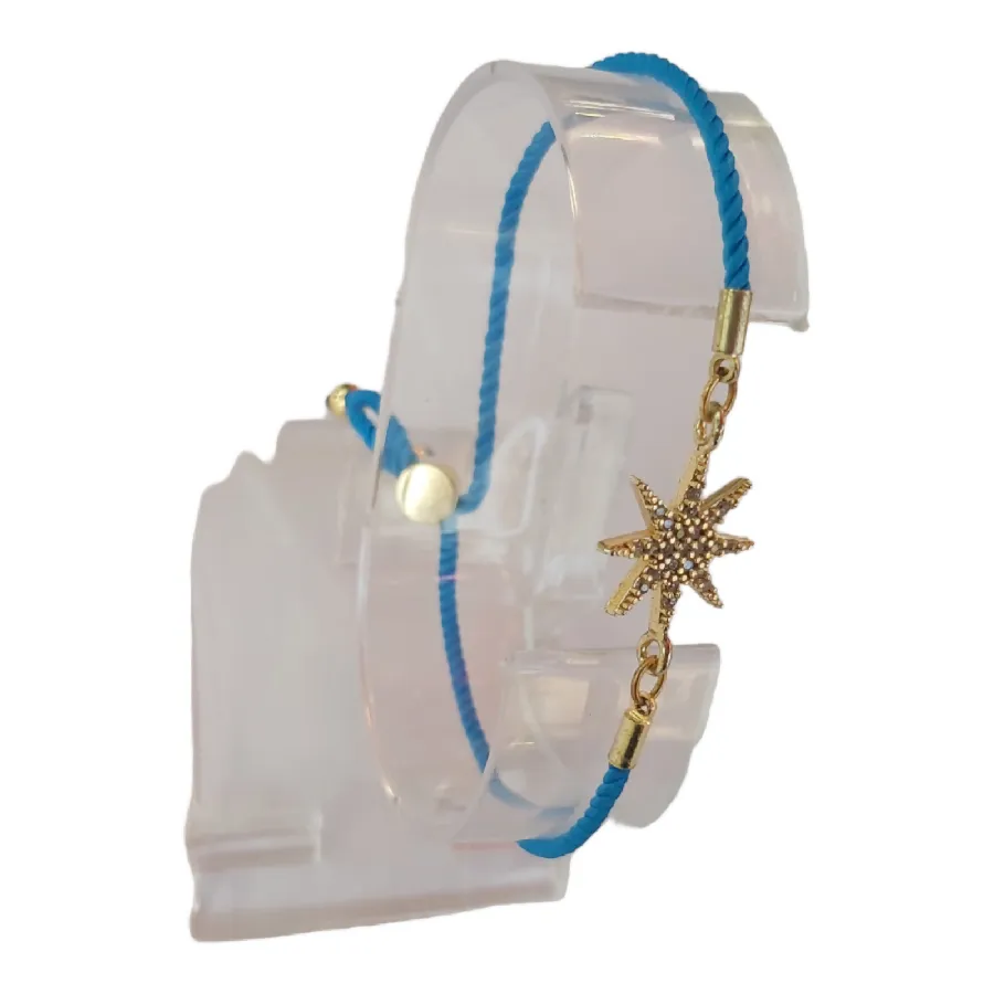 Le Caro Craft Gold-Plated Star Bracelet For Woman