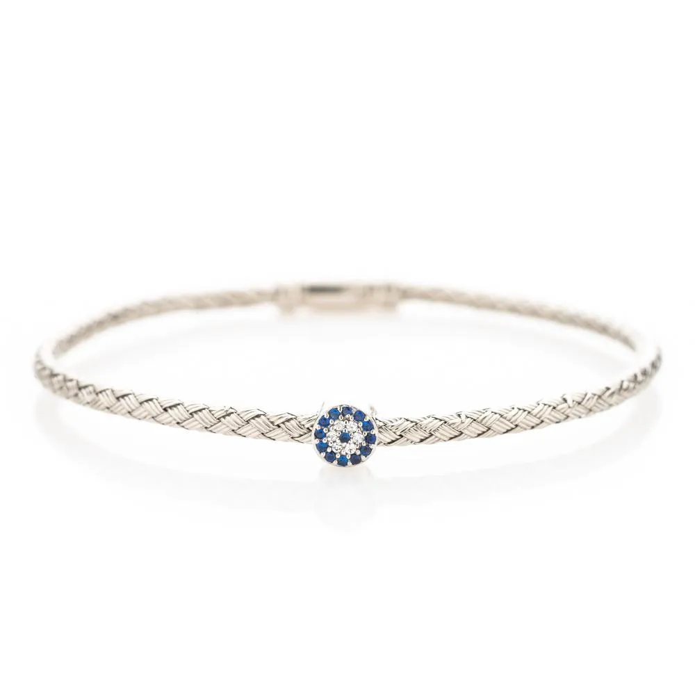 Lucky Eye Bangle Bracelet