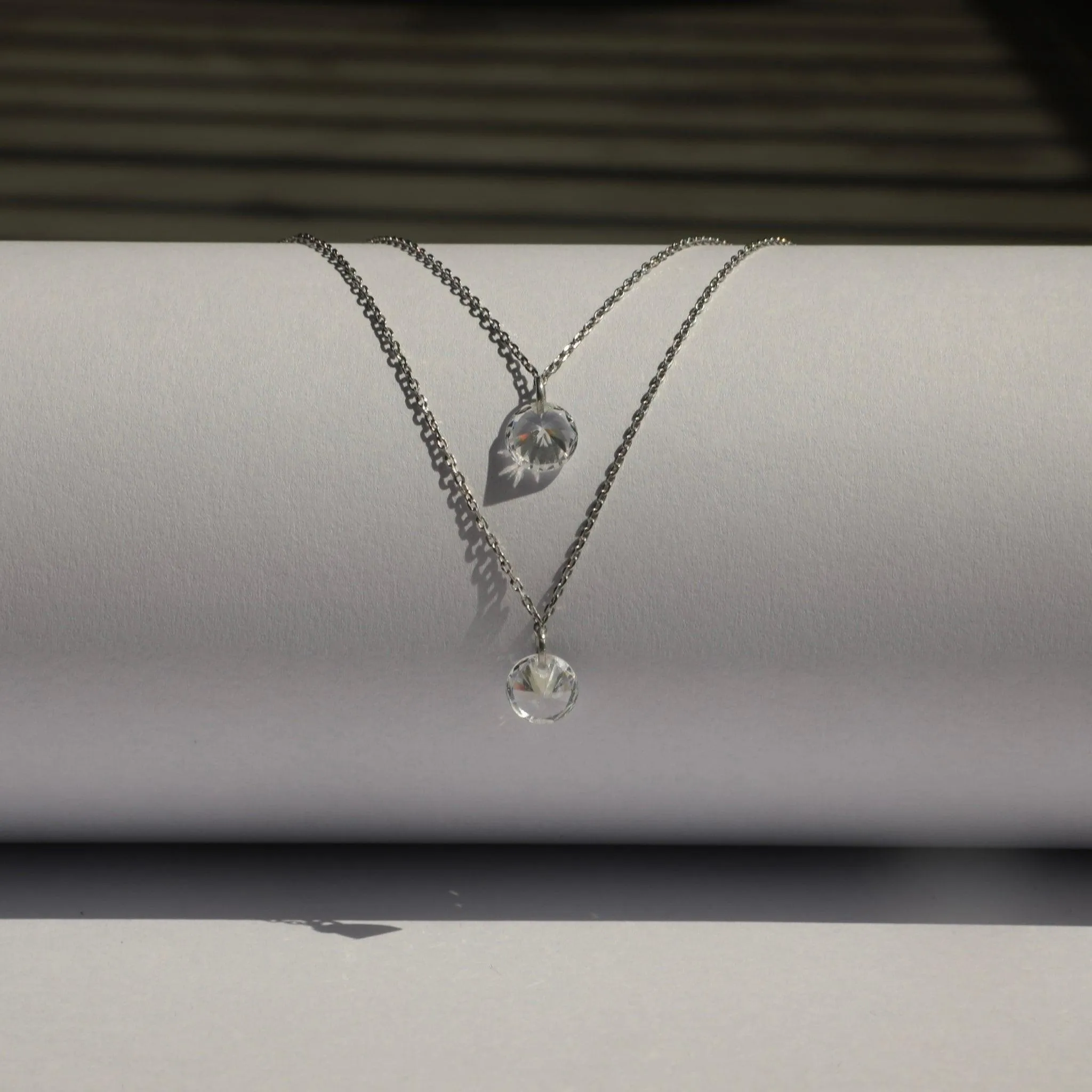 Luxe gemstone cascade necklace