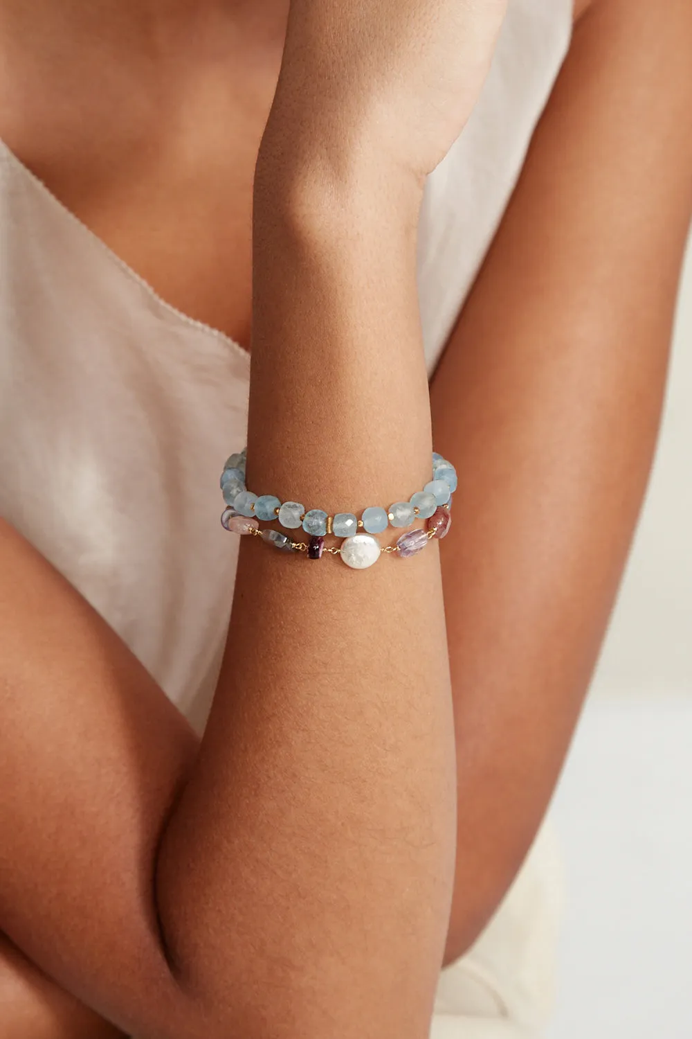 Maeve Bracelet Lavender Mix