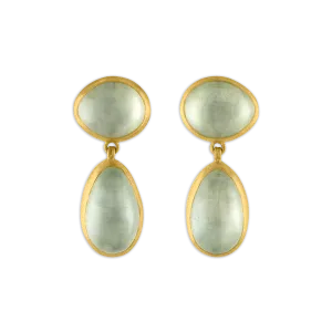 Mango Moonstone Amphora Earrings