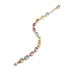 Medium Rainbow Tennis Bracelet
