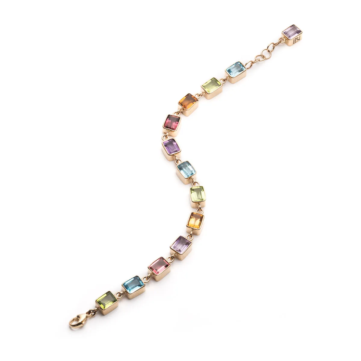 Medium Rainbow Tennis Bracelet