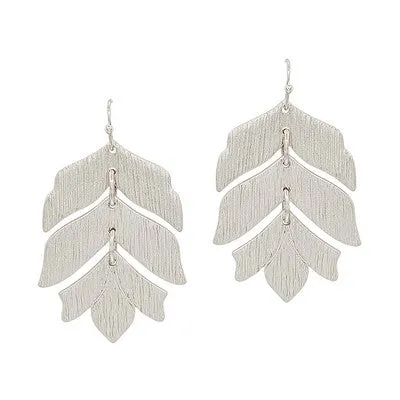 Meghan Browne Vini Earring - Silver