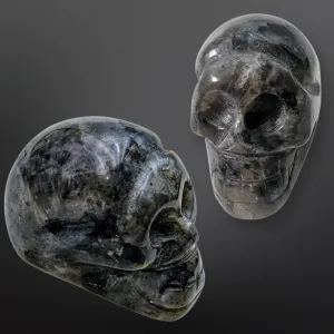 Mini Skull - Black Moonstone