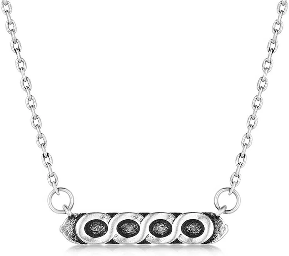 Montana Silversmiths Center of It All Stunning Turquoise Pendant 19" Split Rolo Necklace