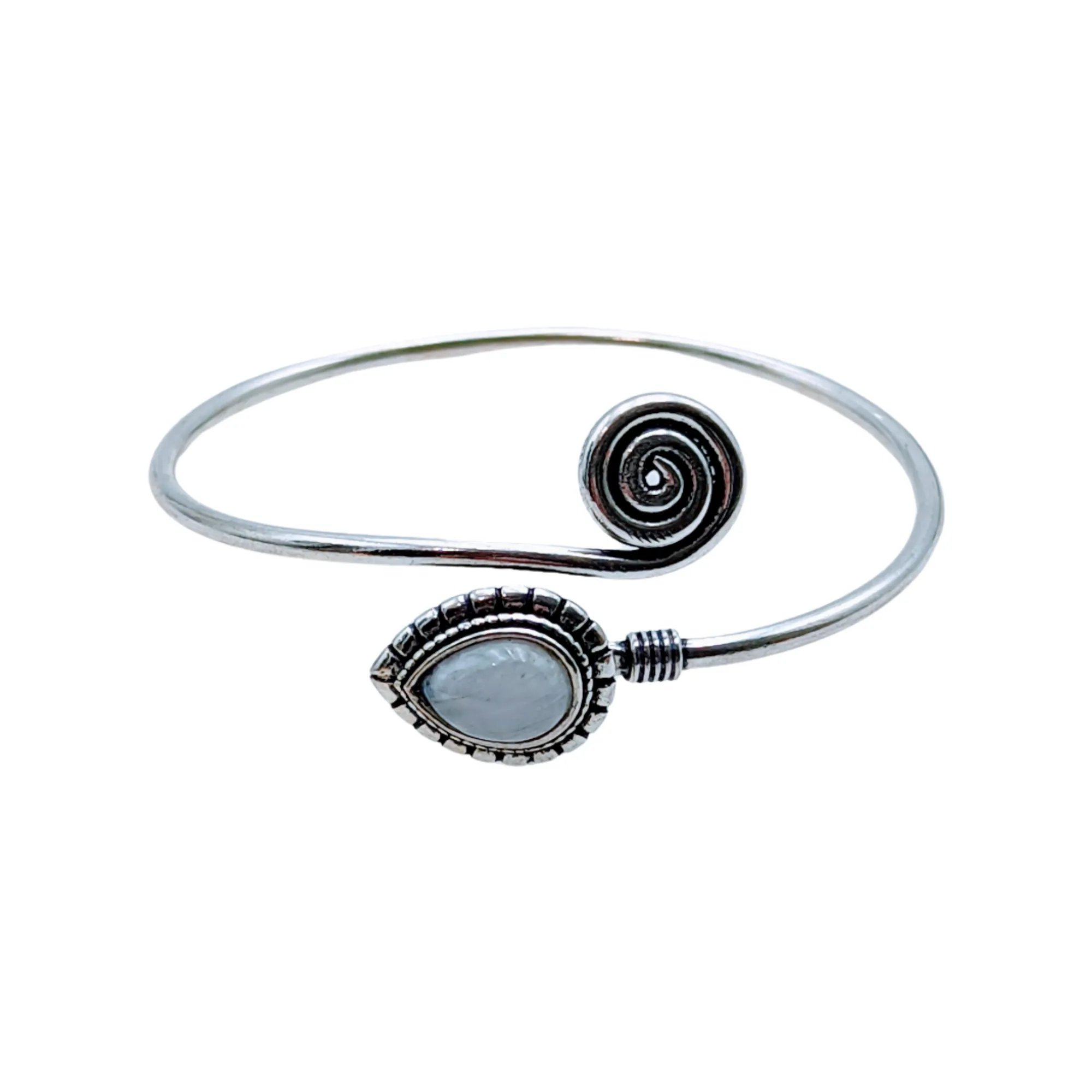 Moonstone - Cuff bracelet