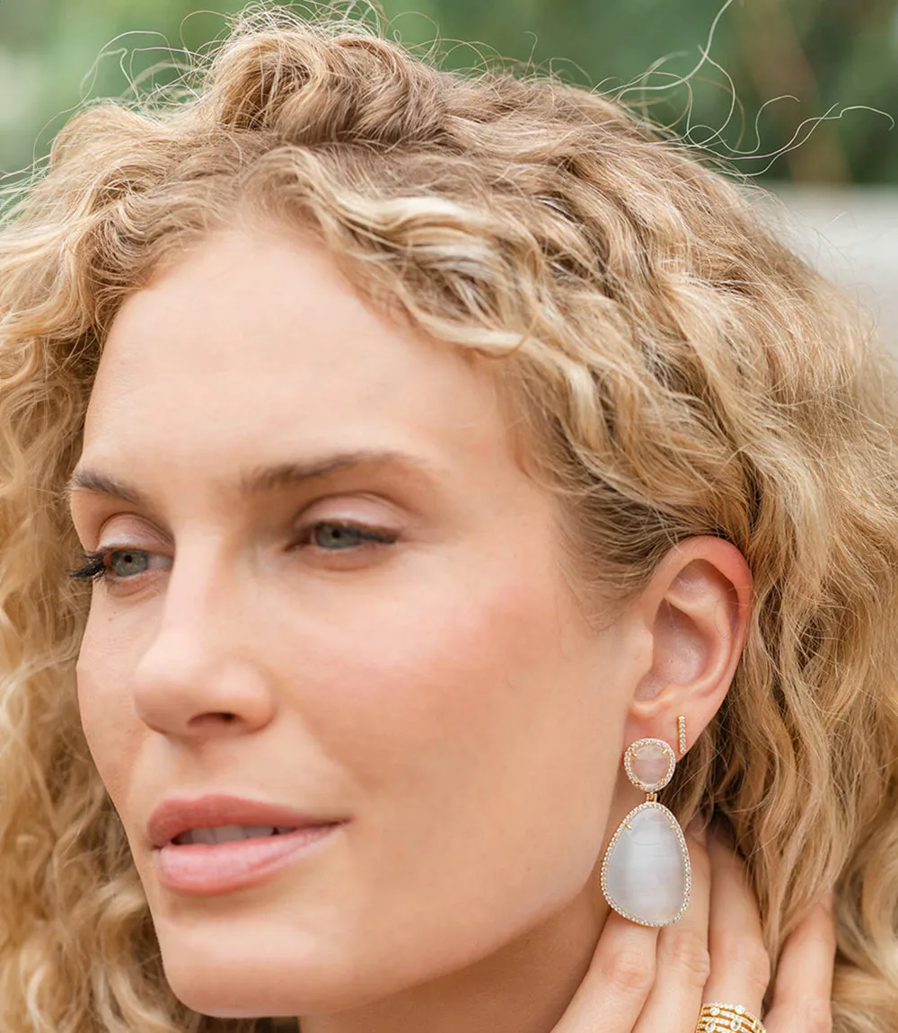 Moonstone Earrings