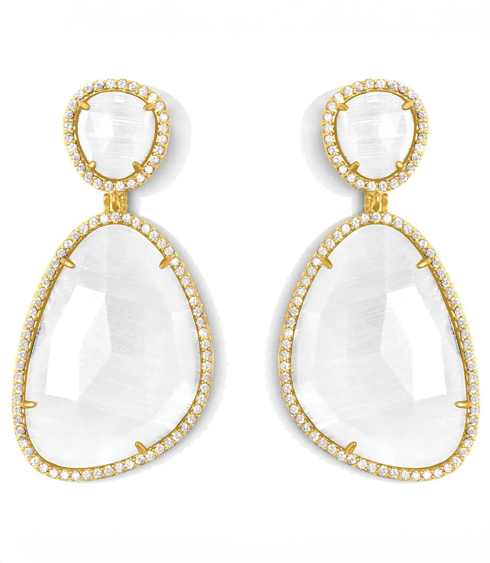 Moonstone Earrings