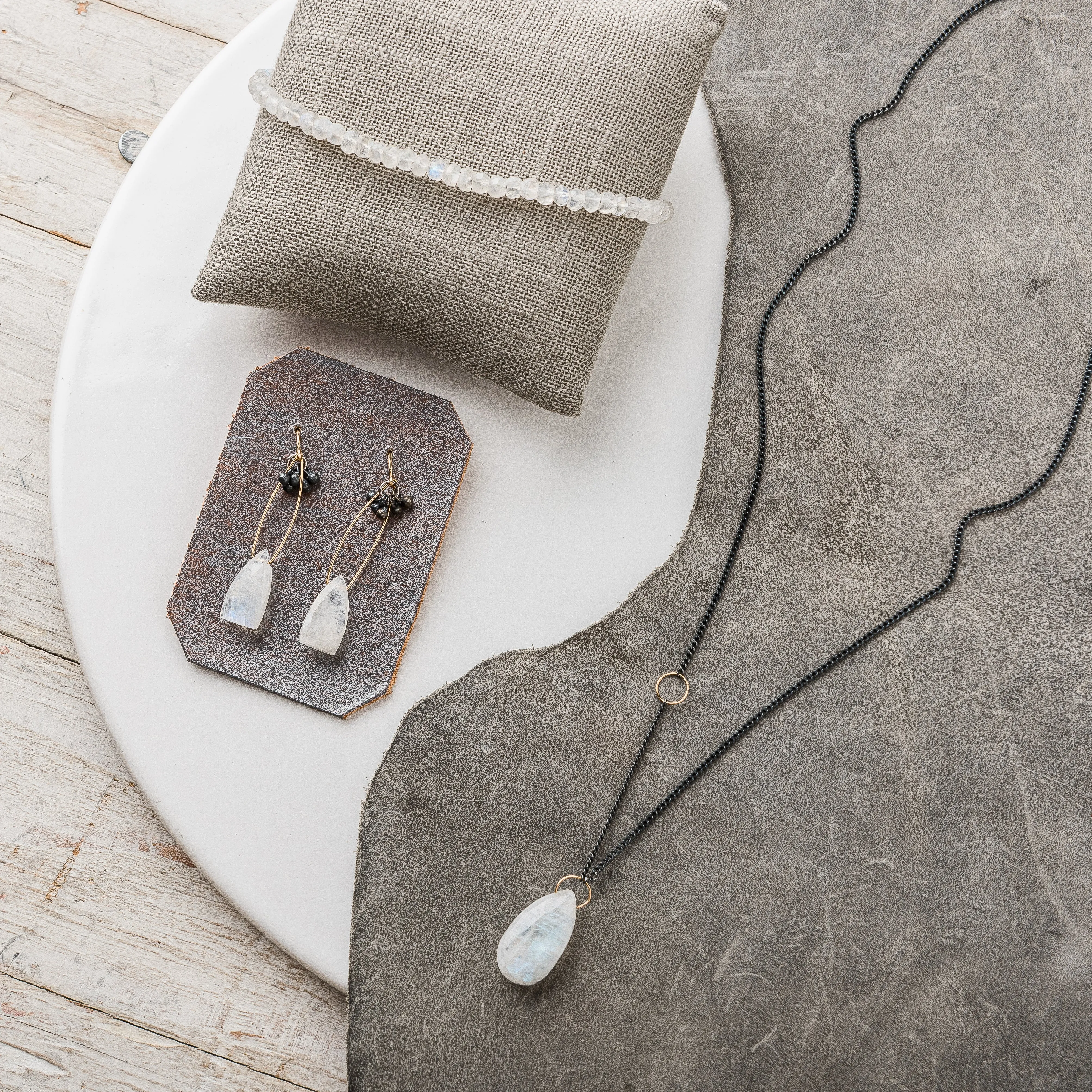 Moonstone Strand Bracelet