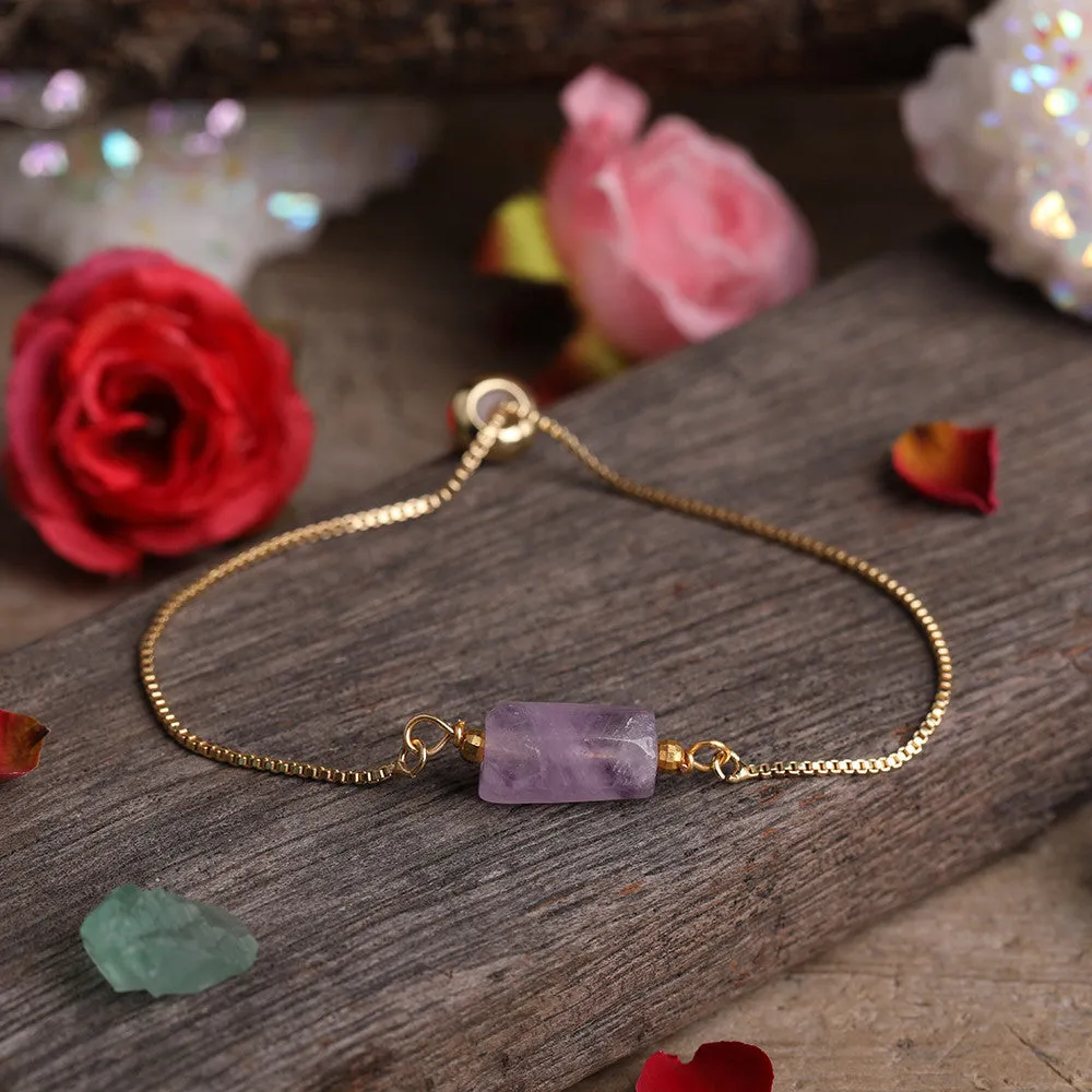 Natural Smooth Amethyst Citrine Quartz Black Tourmaline Single