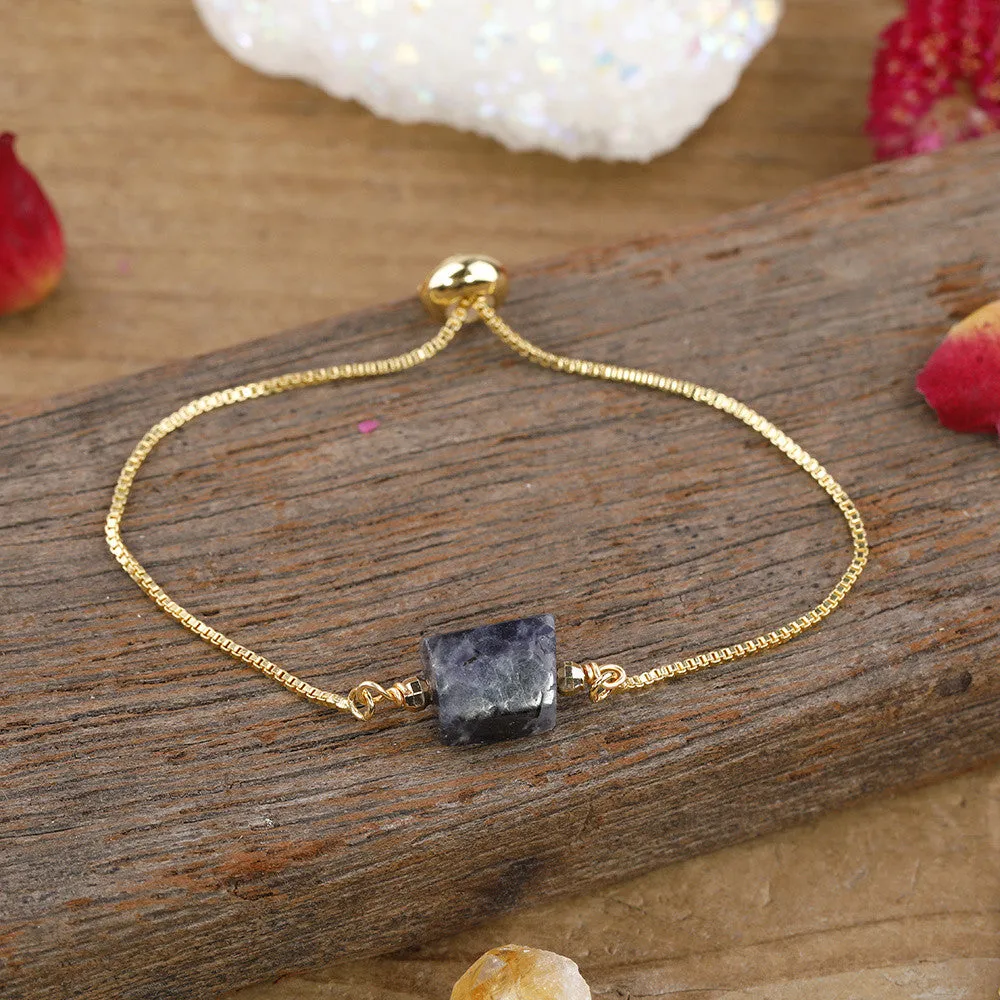 Natural Smooth Amethyst Citrine Quartz Black Tourmaline Single