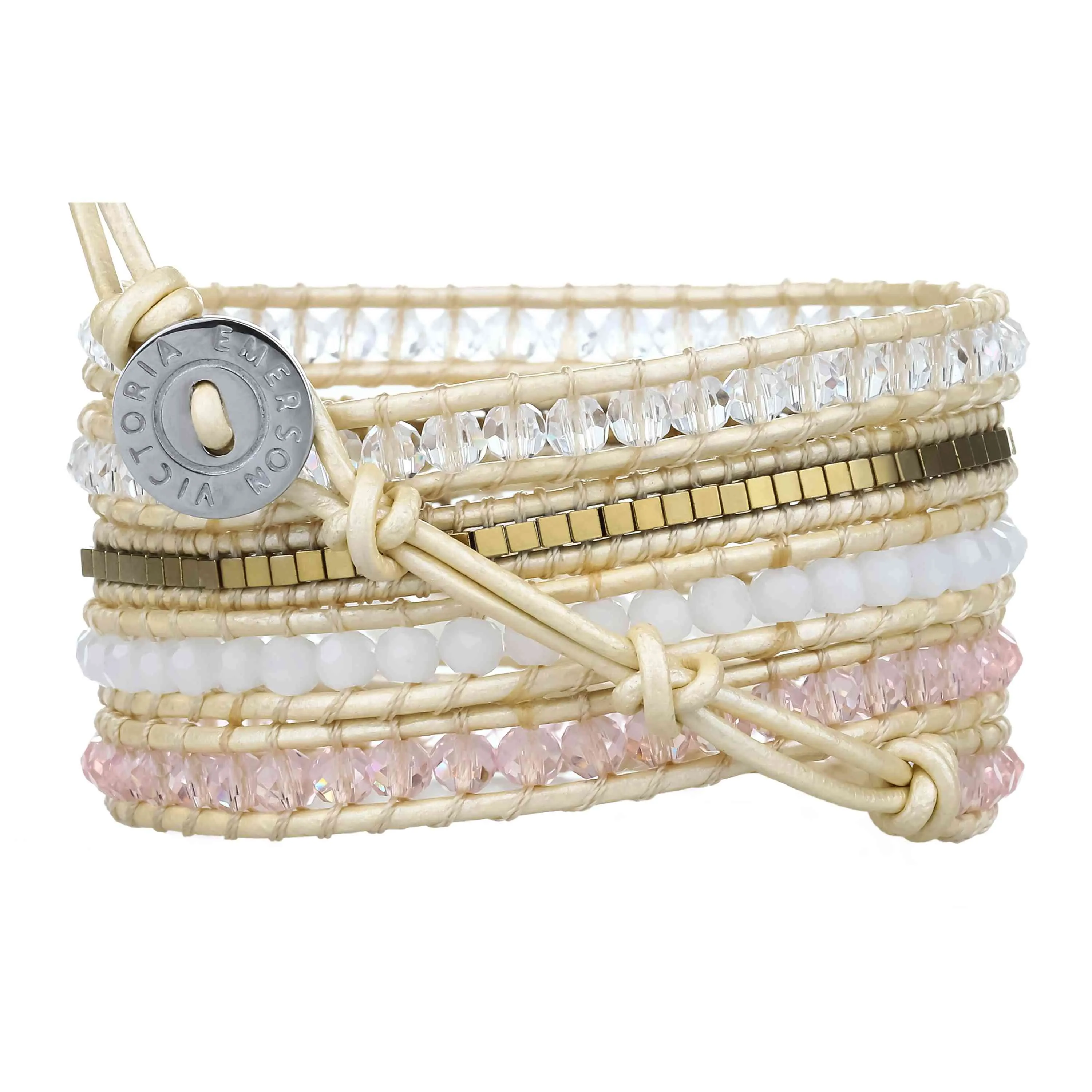 Neutral Crystals and Gold Beads on Light