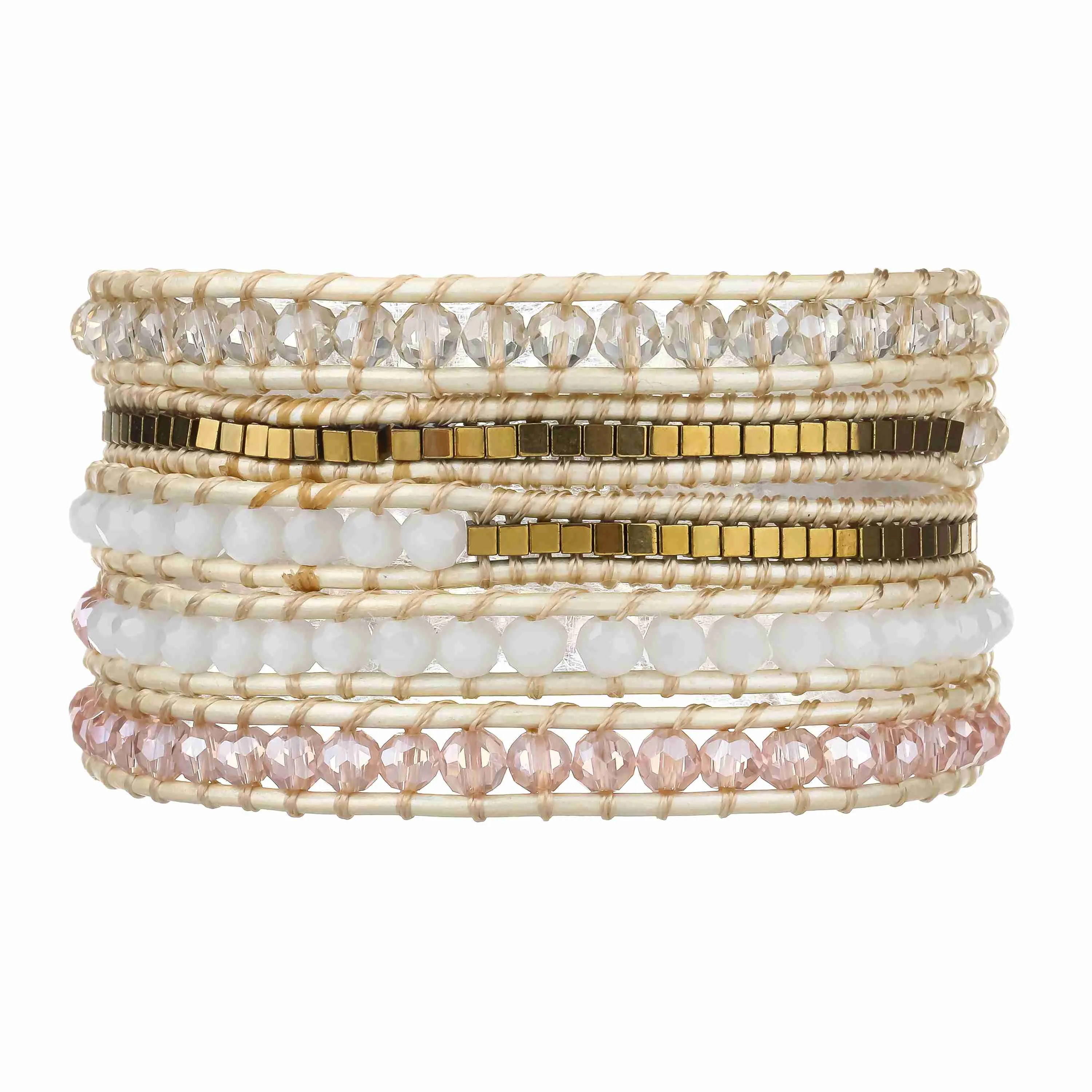 Neutral Crystals and Gold Beads on Light