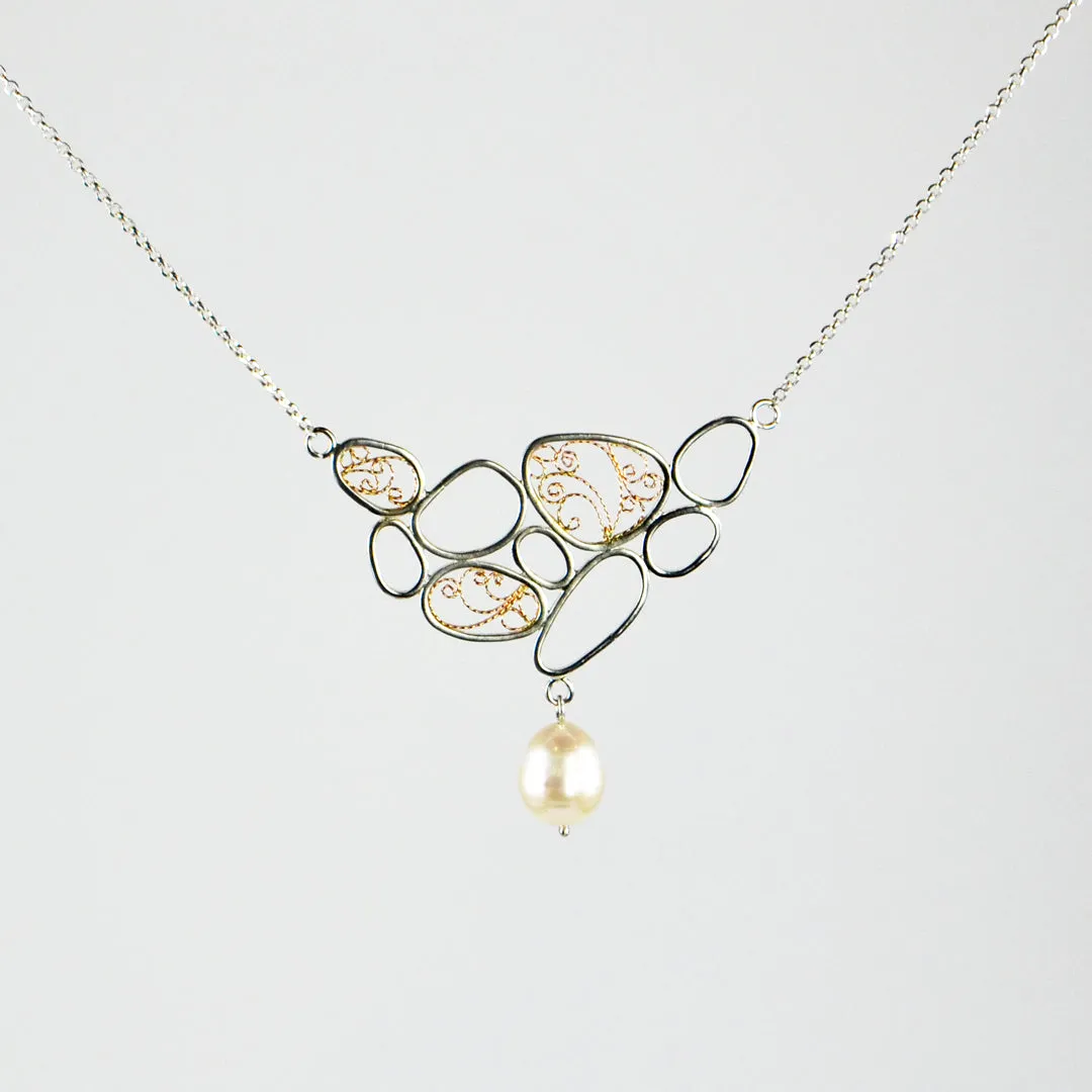 Organic Filigree Necklace