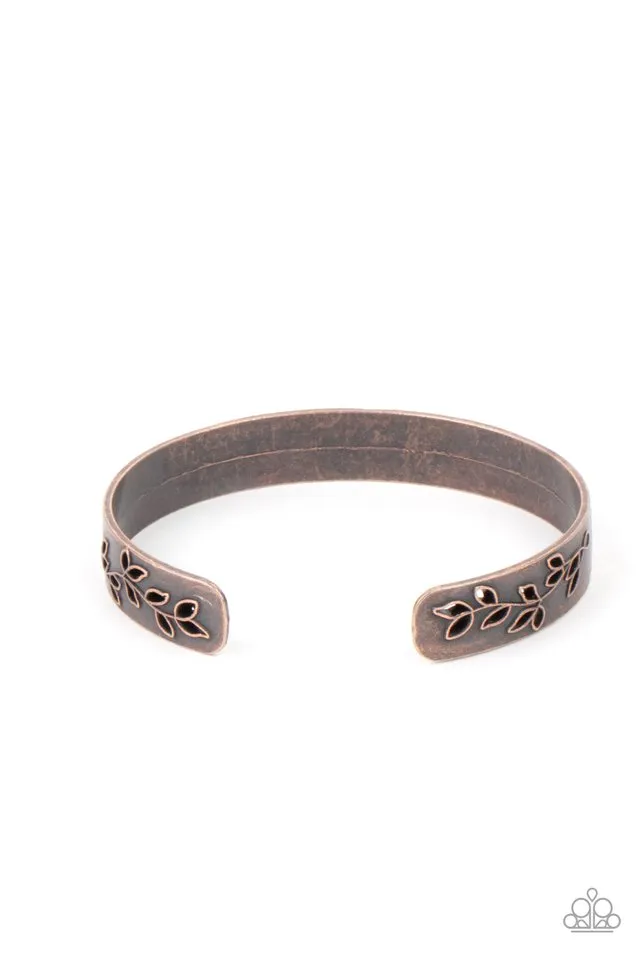 Paparazzi Bracelet ~ Frond Fable - Copper