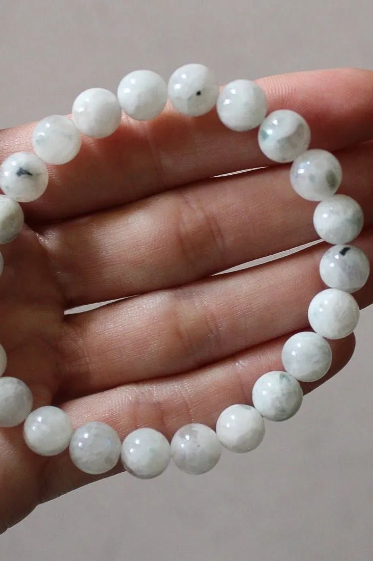 Pebble House Moonstone Bracelet 8mm